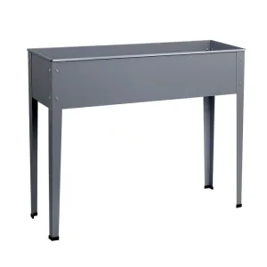100X80X30CM Galvanised Steel Raised Planter Standing Box