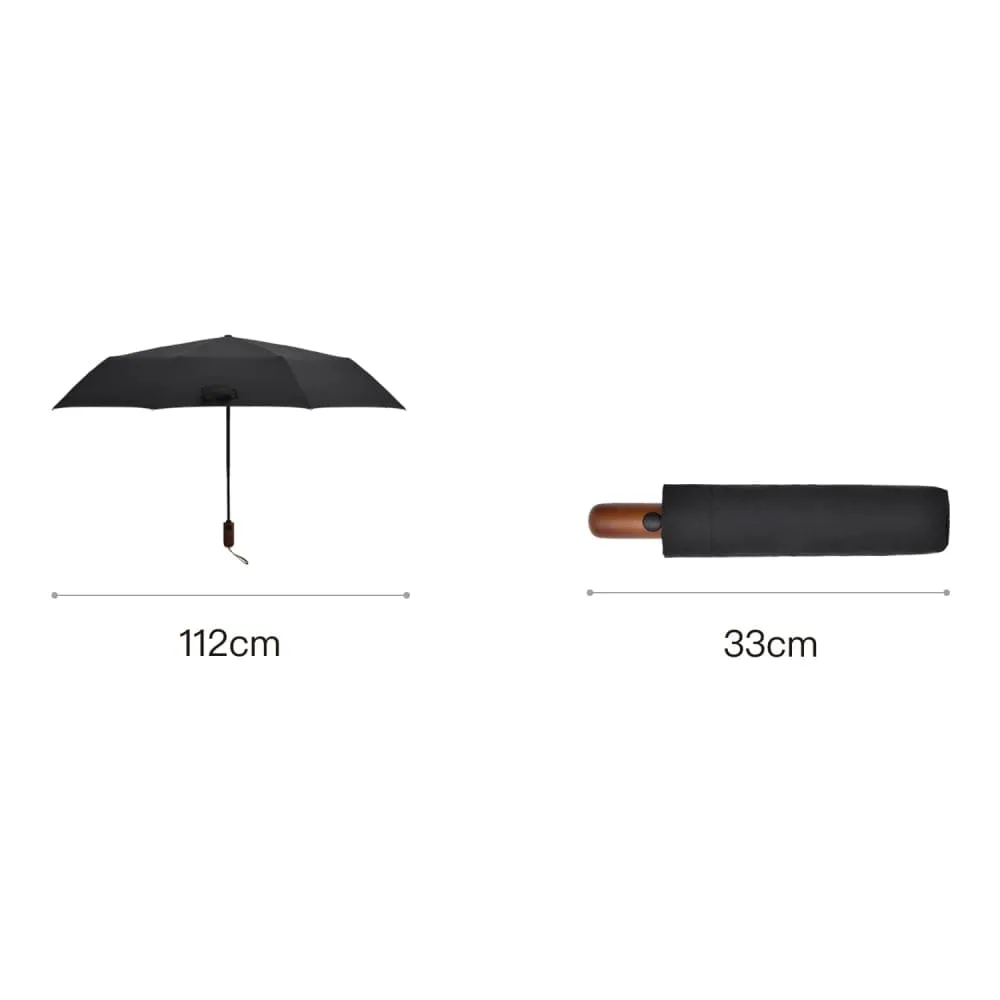 112cm Wooden Handle Umbrella for Mens