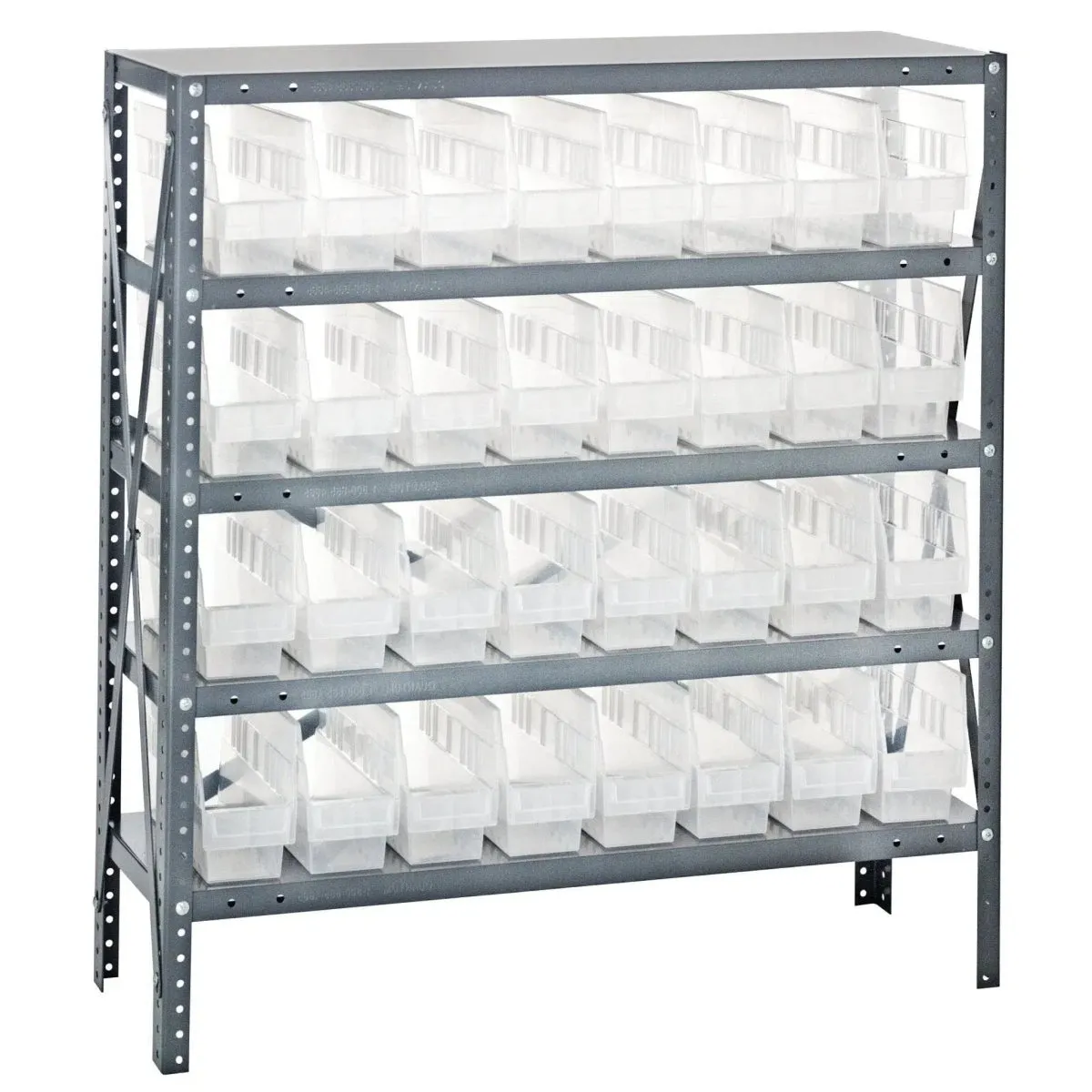 1239-201 | 12" x 36" x 39" Shelving Unit with 32 Bins
