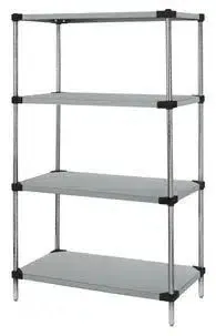 1830SS | 18" x 30" Stainless Steel Shelving Unit