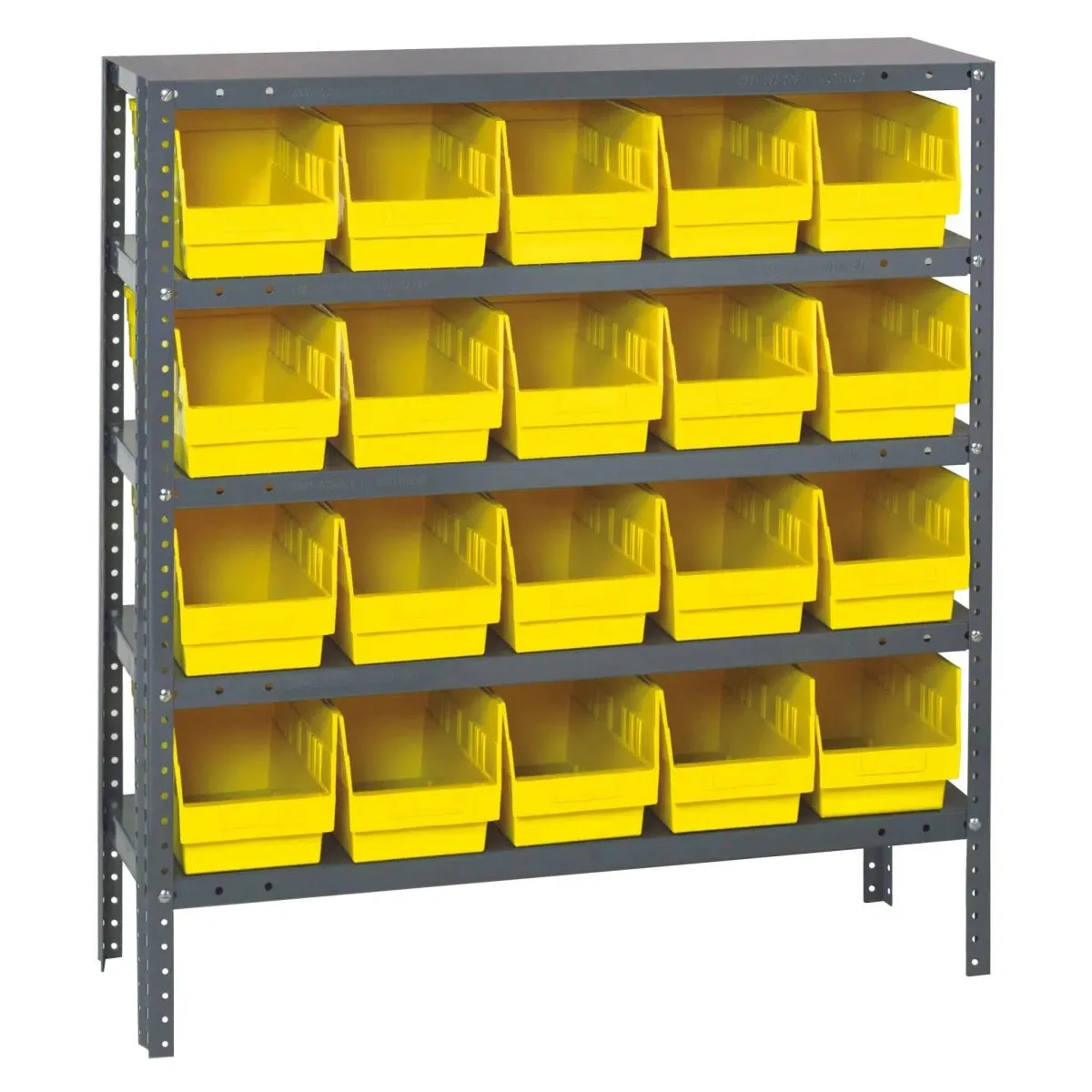 1839-204 | 18" x 36" x 39" Shelving Unit with 20 Bins