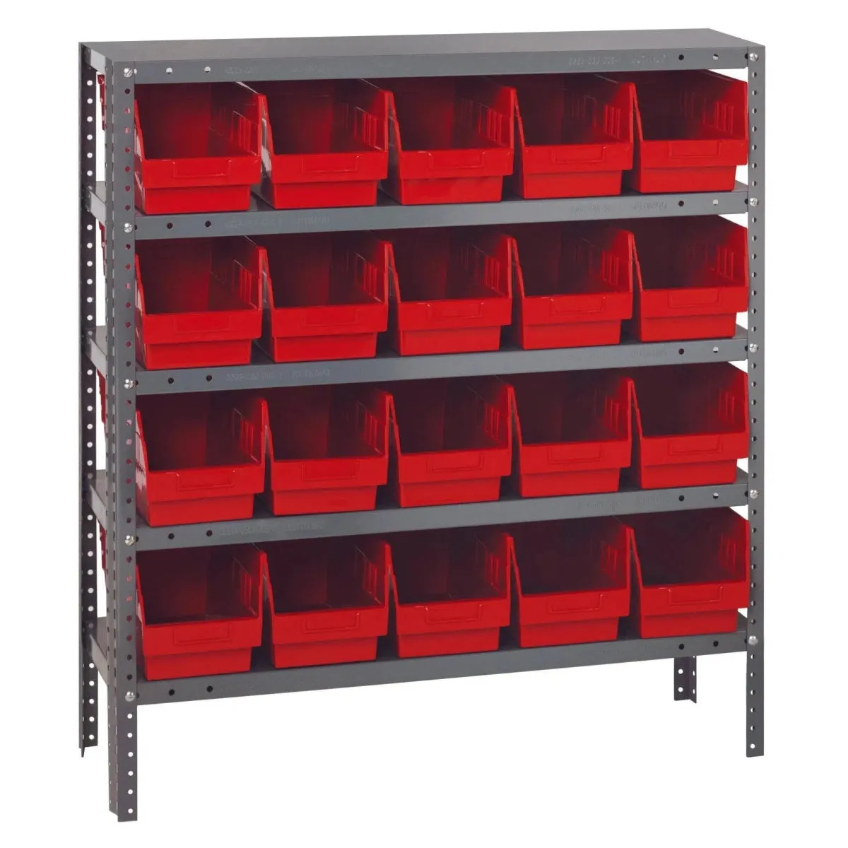 1839-204 | 18" x 36" x 39" Shelving Unit with 20 Bins