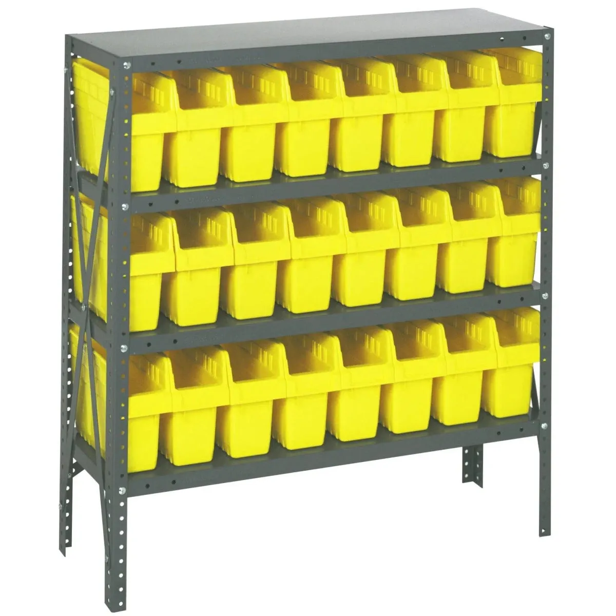 1839-SB803 | 18" x 36" x 39" Shelving Unit with 24 Bins