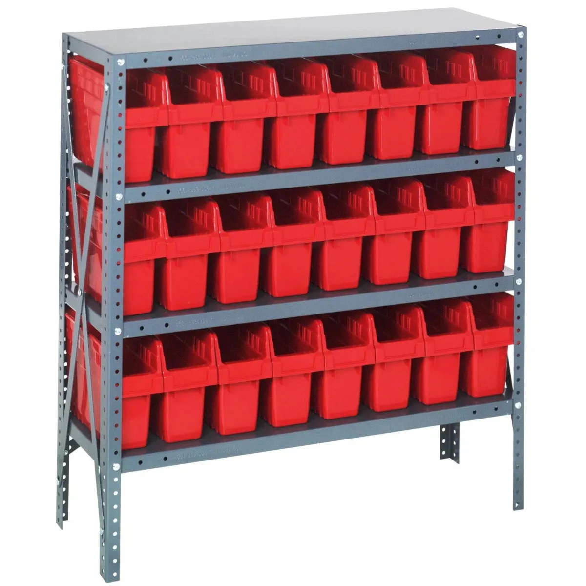 1839-SB803 | 18" x 36" x 39" Shelving Unit with 24 Bins