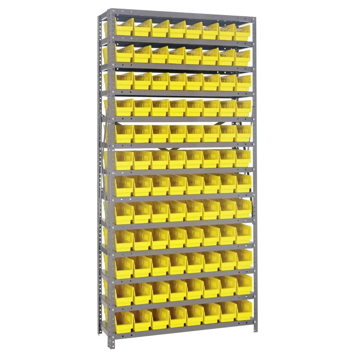 1875-103 | 18" x 36" x 75" Shelving Unit with 96 Bins