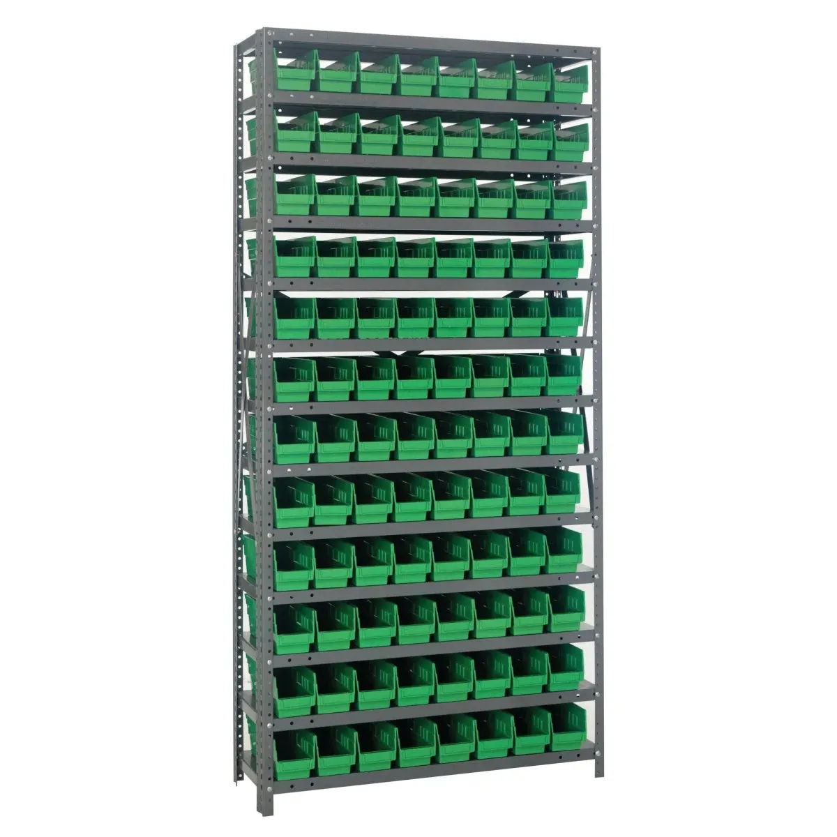 1875-103 | 18" x 36" x 75" Shelving Unit with 96 Bins