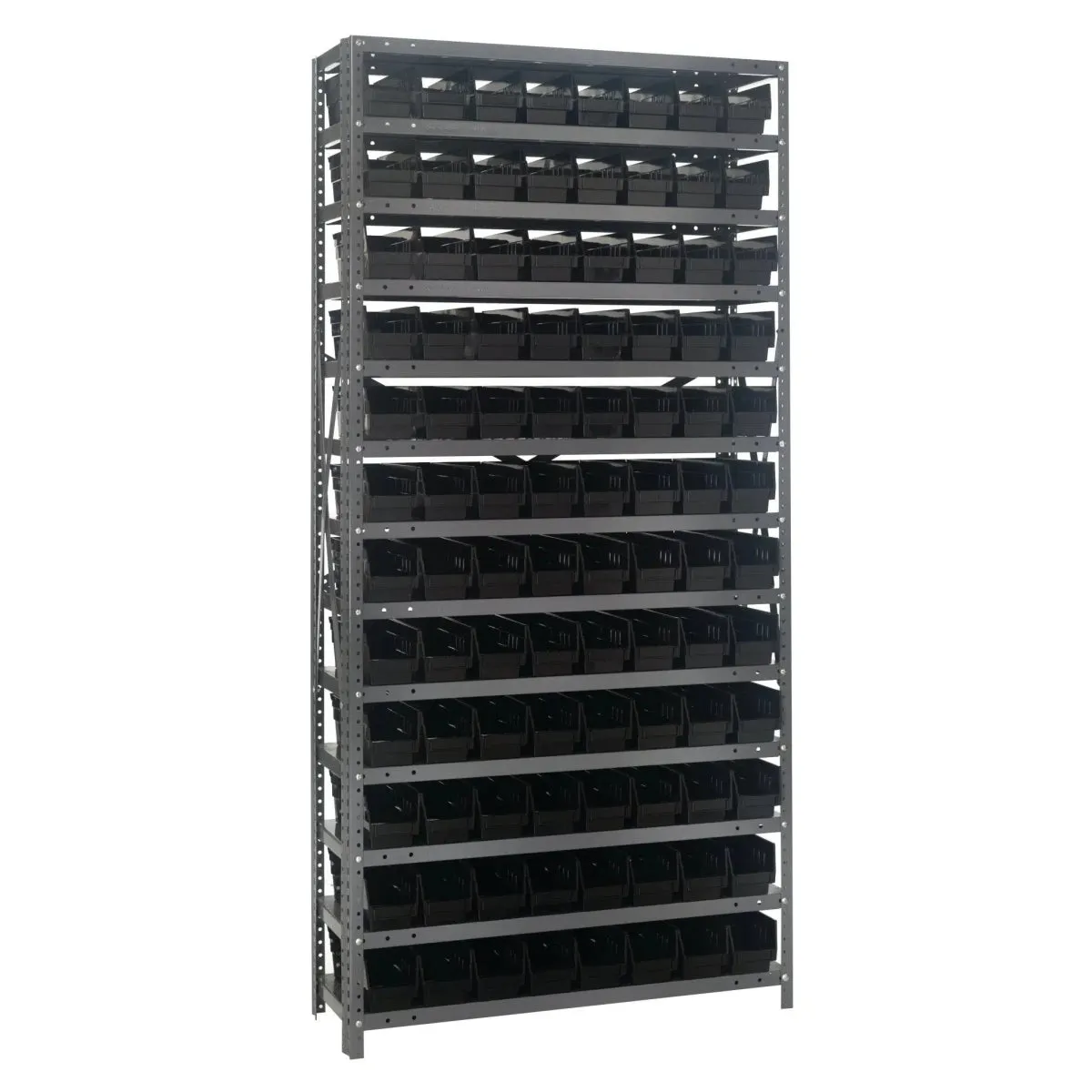 1875-103 | 18" x 36" x 75" Shelving Unit with 96 Bins