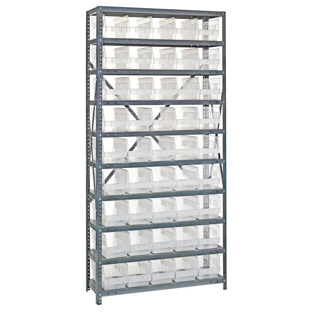 1875-204 | 18" x 36" x 75" Shelving Unit with 45 Bins
