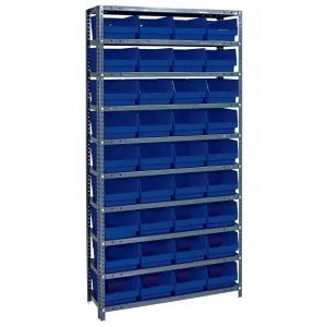 1875-208 | 18" x 36" x 75" Shelving Unit with 36 Bins