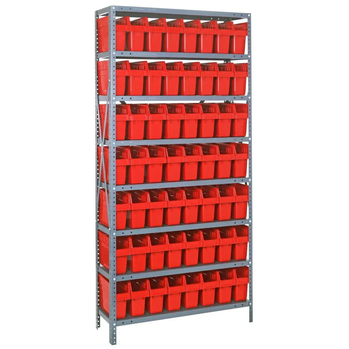 1875-SB803 | 18" x 36" x 75" Shelving Unit with 56 Bins