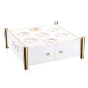 3 LEVEL KEARAH (SEDER PLATE) / MATZAH BOX