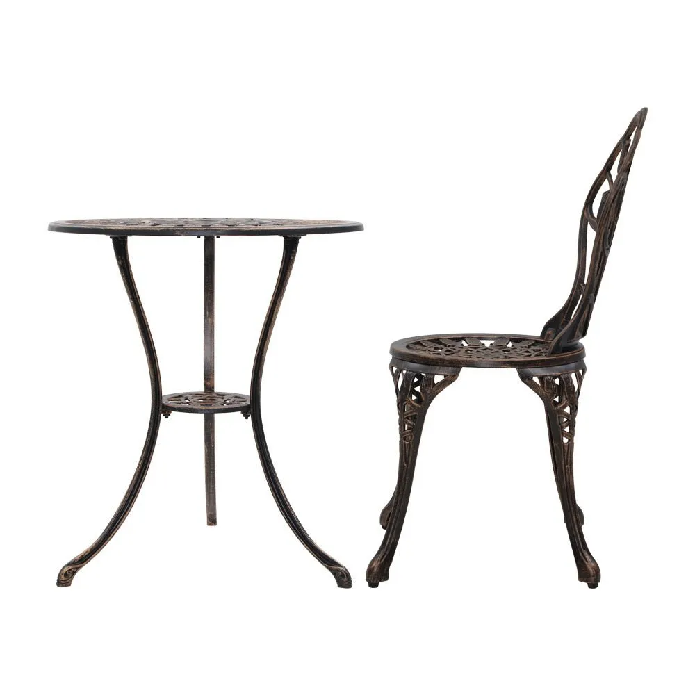 3PCS Vintage Garden Table And Chairs