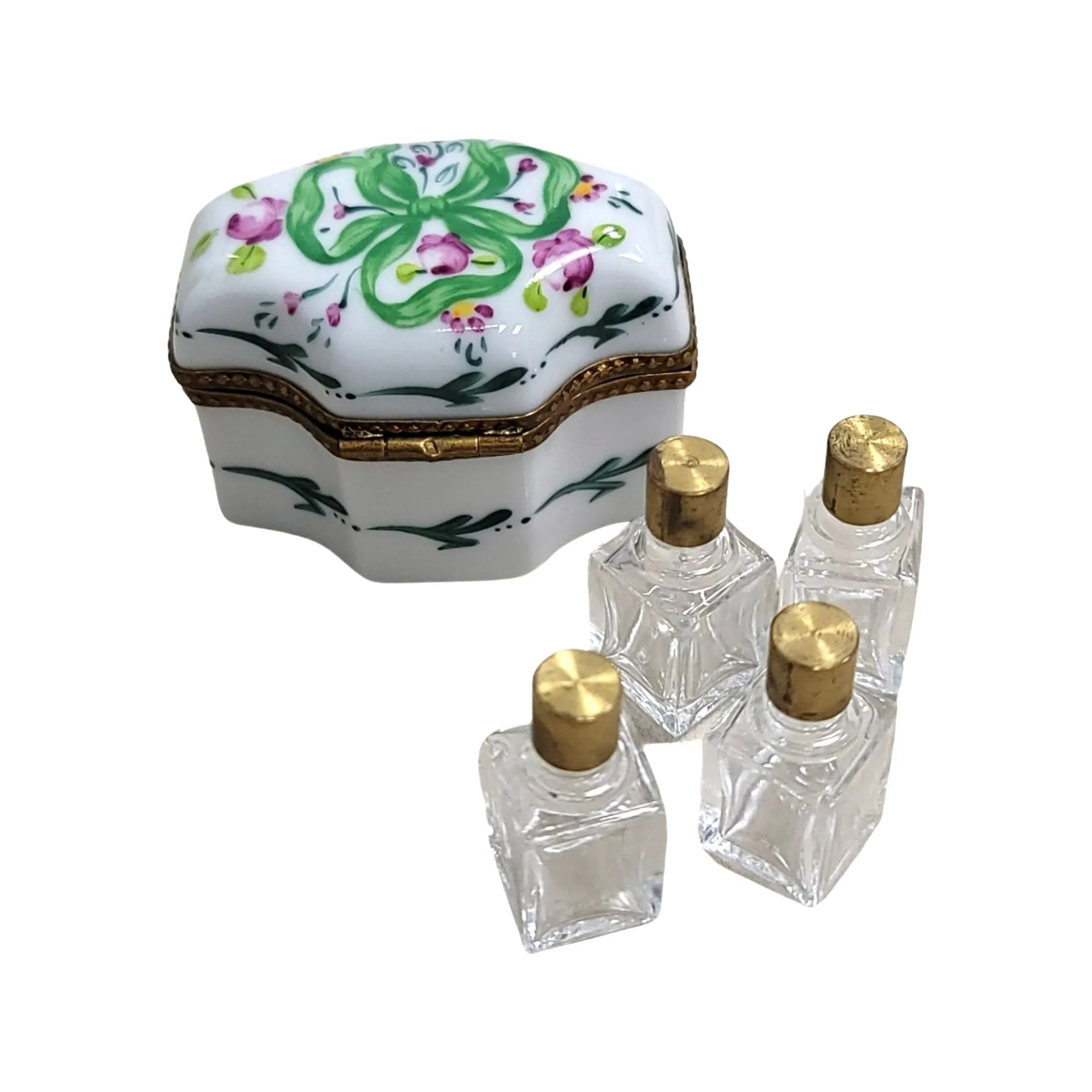 4 Perfume Green Bow