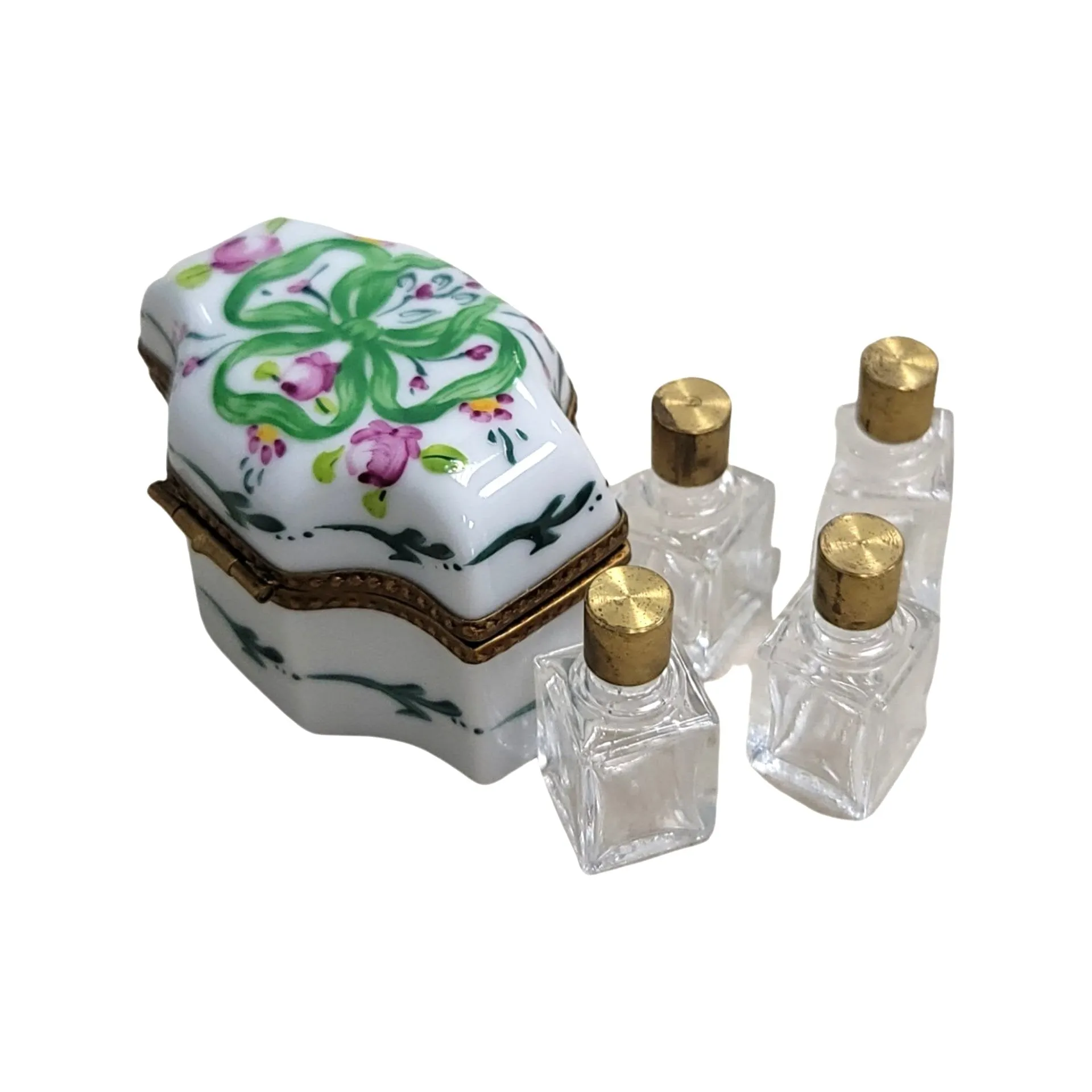 4 Perfume Green Bow