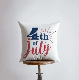 4th of July | Pillow Cover | Memorial Gift | Home Decor | Freedom Pillow | Pillow | Farmhouse Decor | Throw Pillows | Bedroom Decor | Fourth