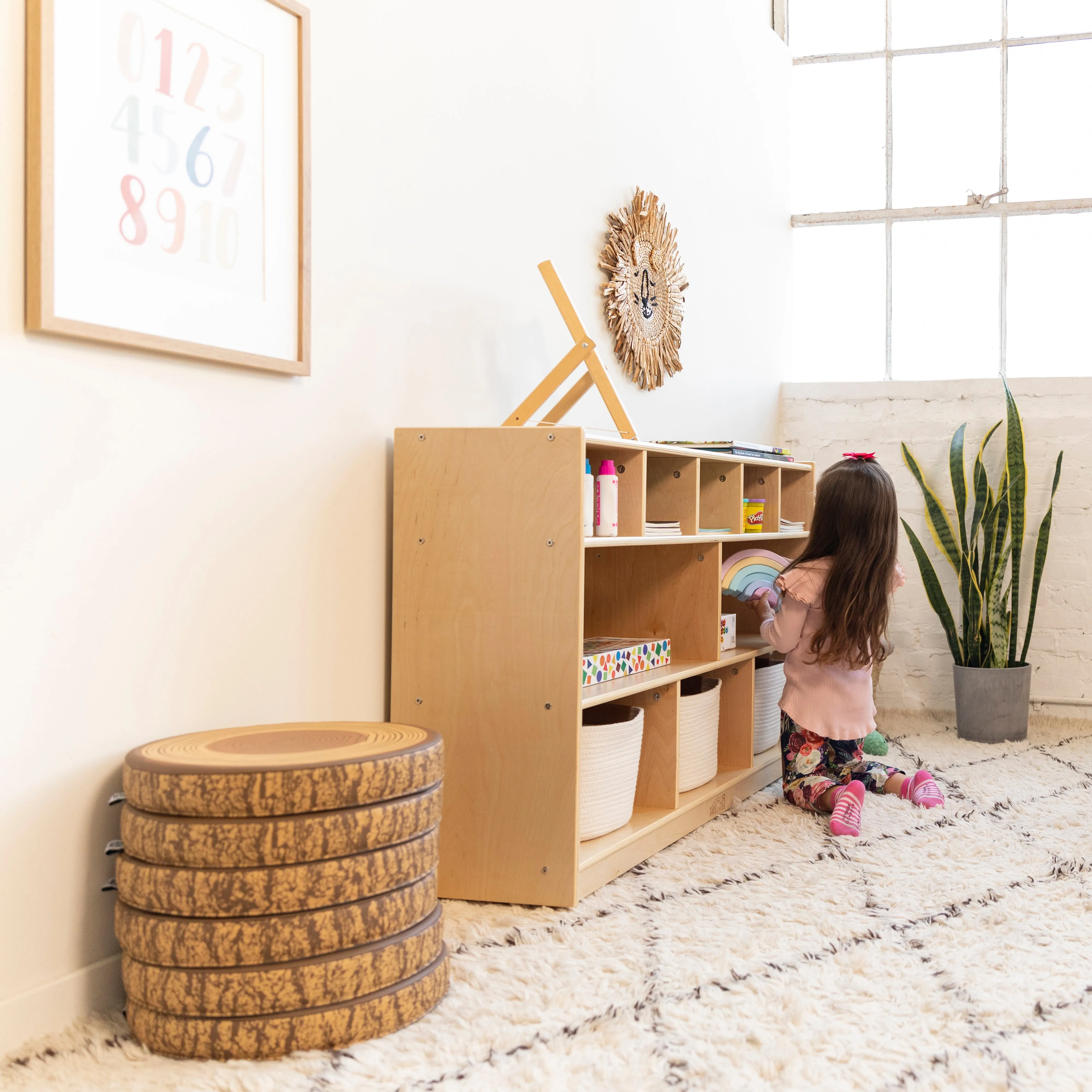 5 5 Mobile Storage and Tray Cabinet
