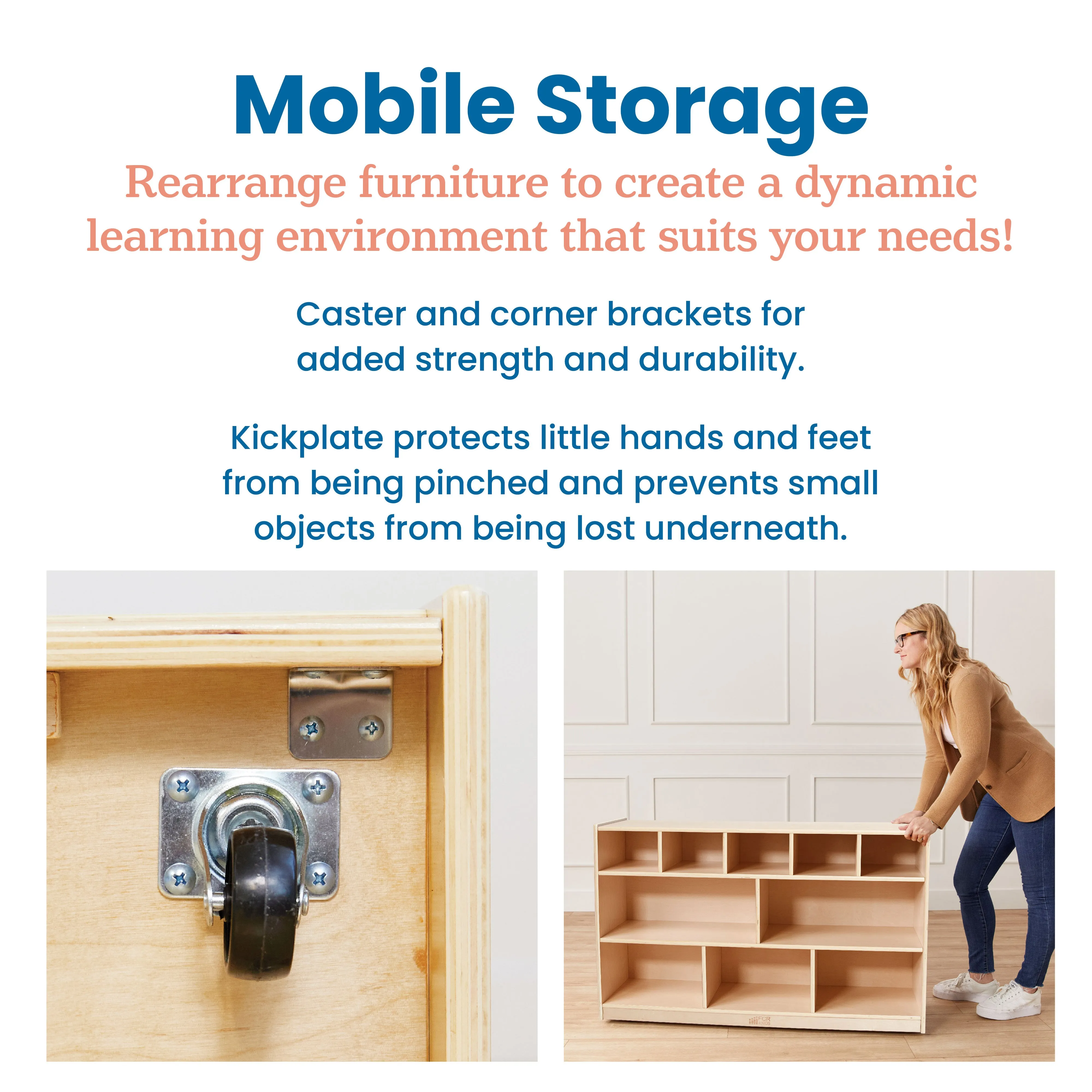 5 5 Mobile Storage and Tray Cabinet