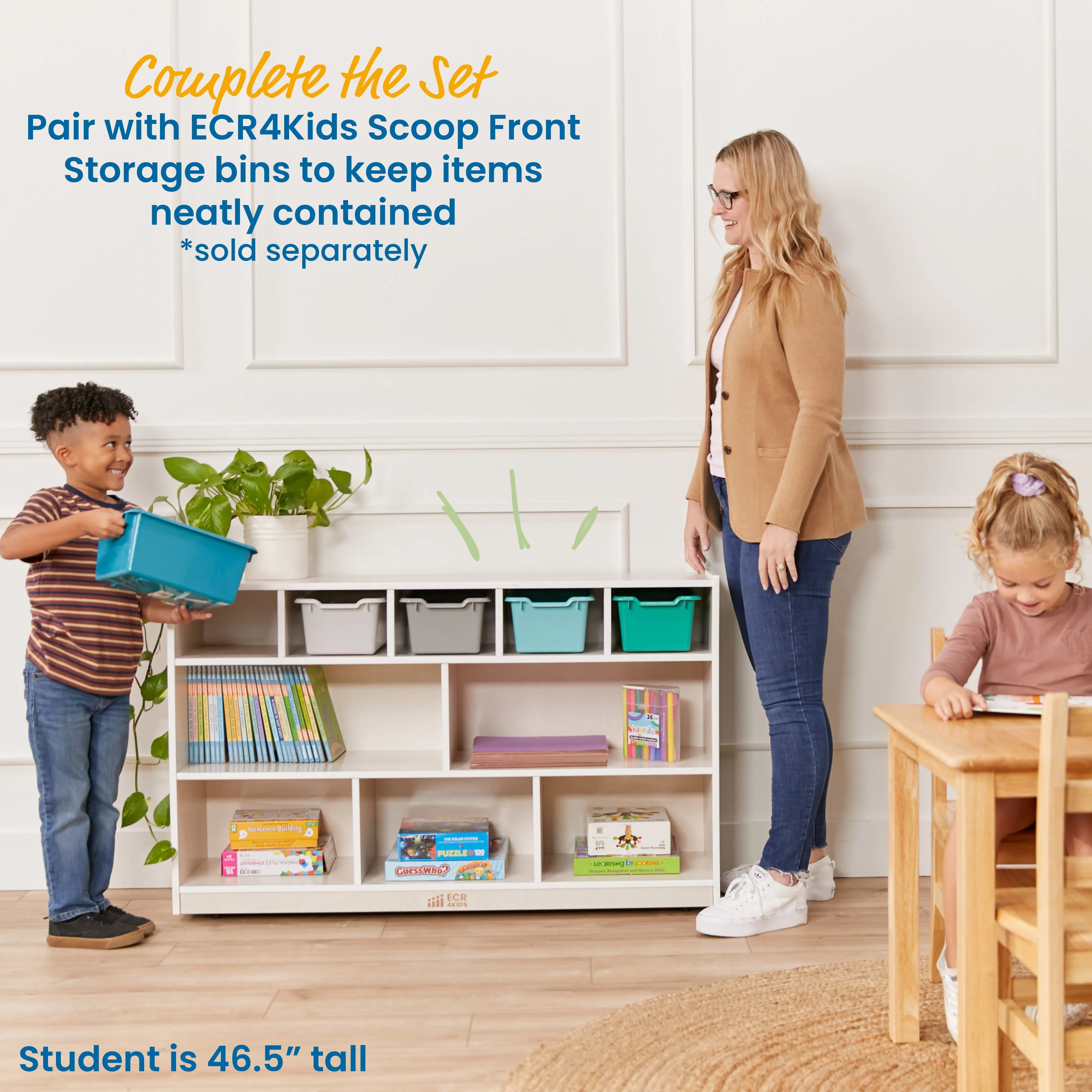 5 5 Mobile Storage and Tray Cabinet