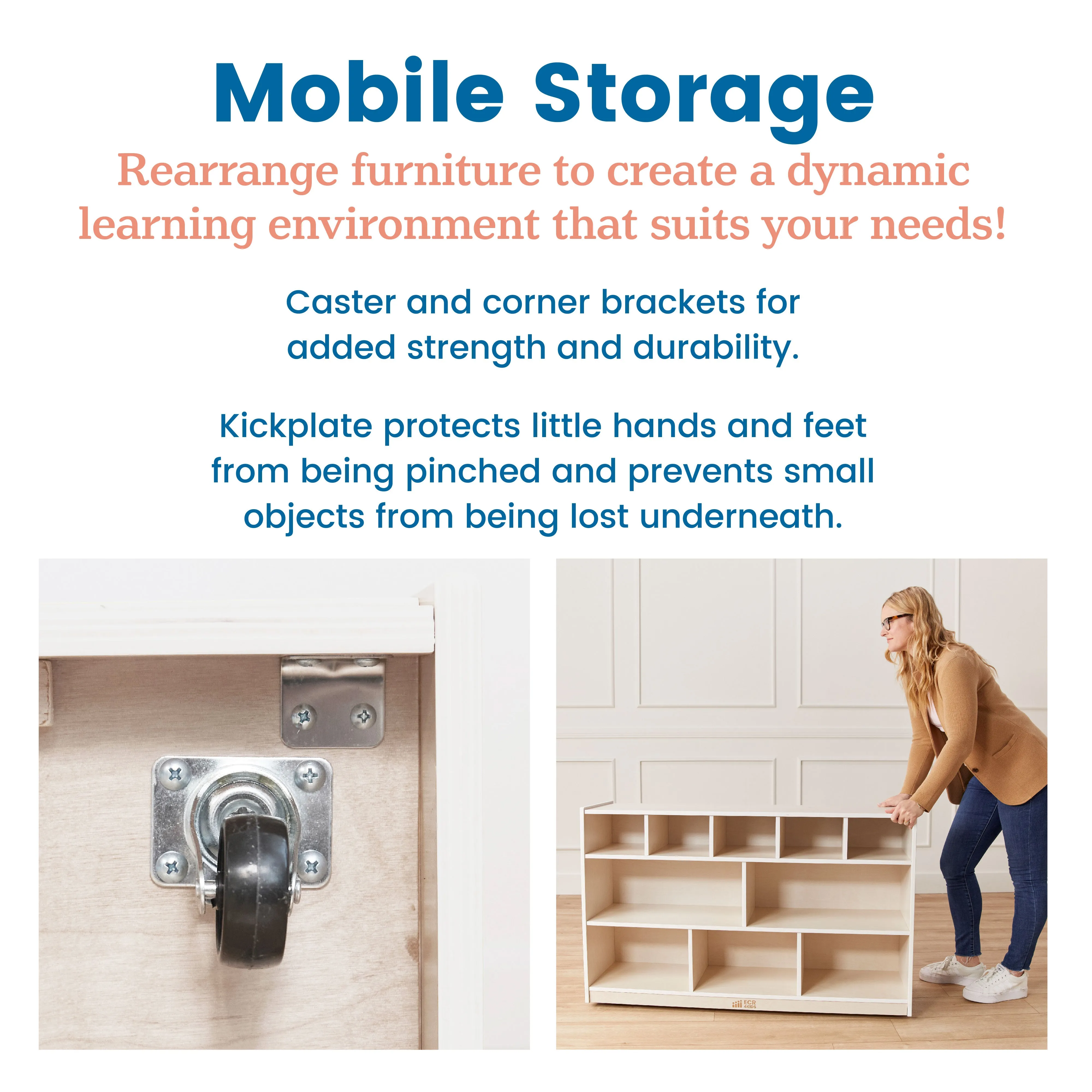 5 5 Mobile Storage and Tray Cabinet