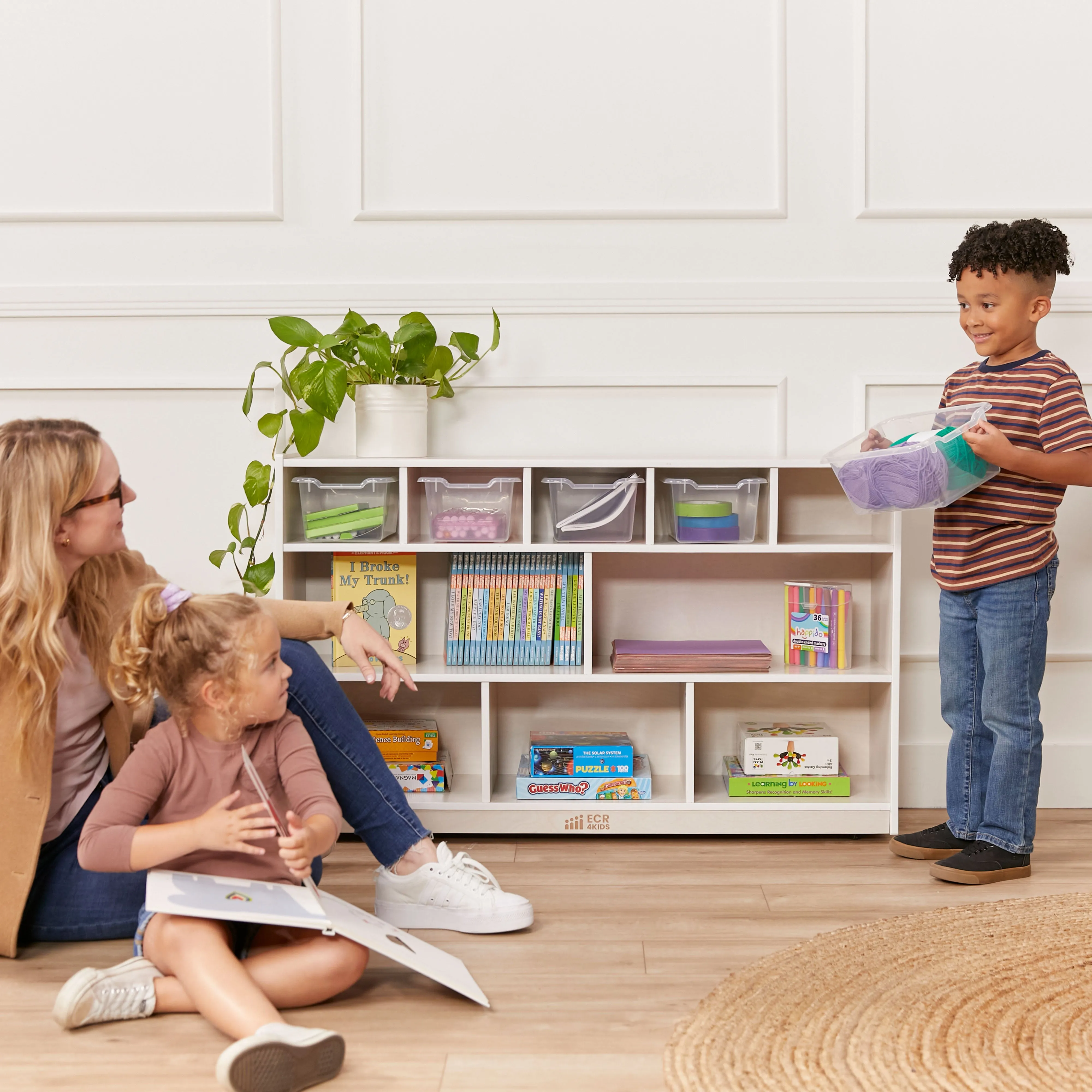 5 5 Mobile Storage and Tray Cabinet