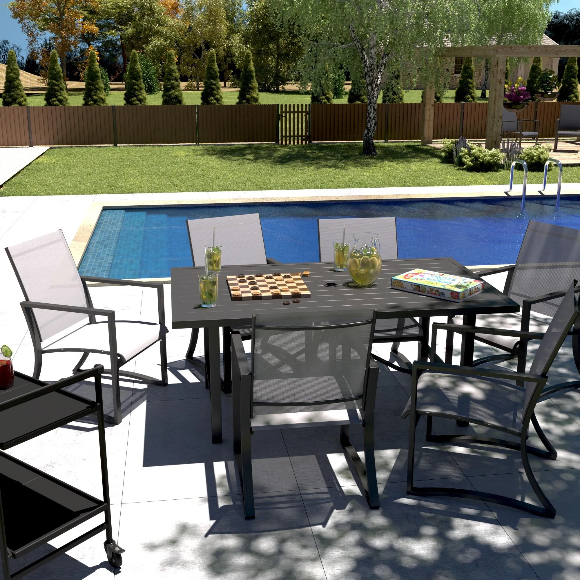 7 Piece Patio Dining Set