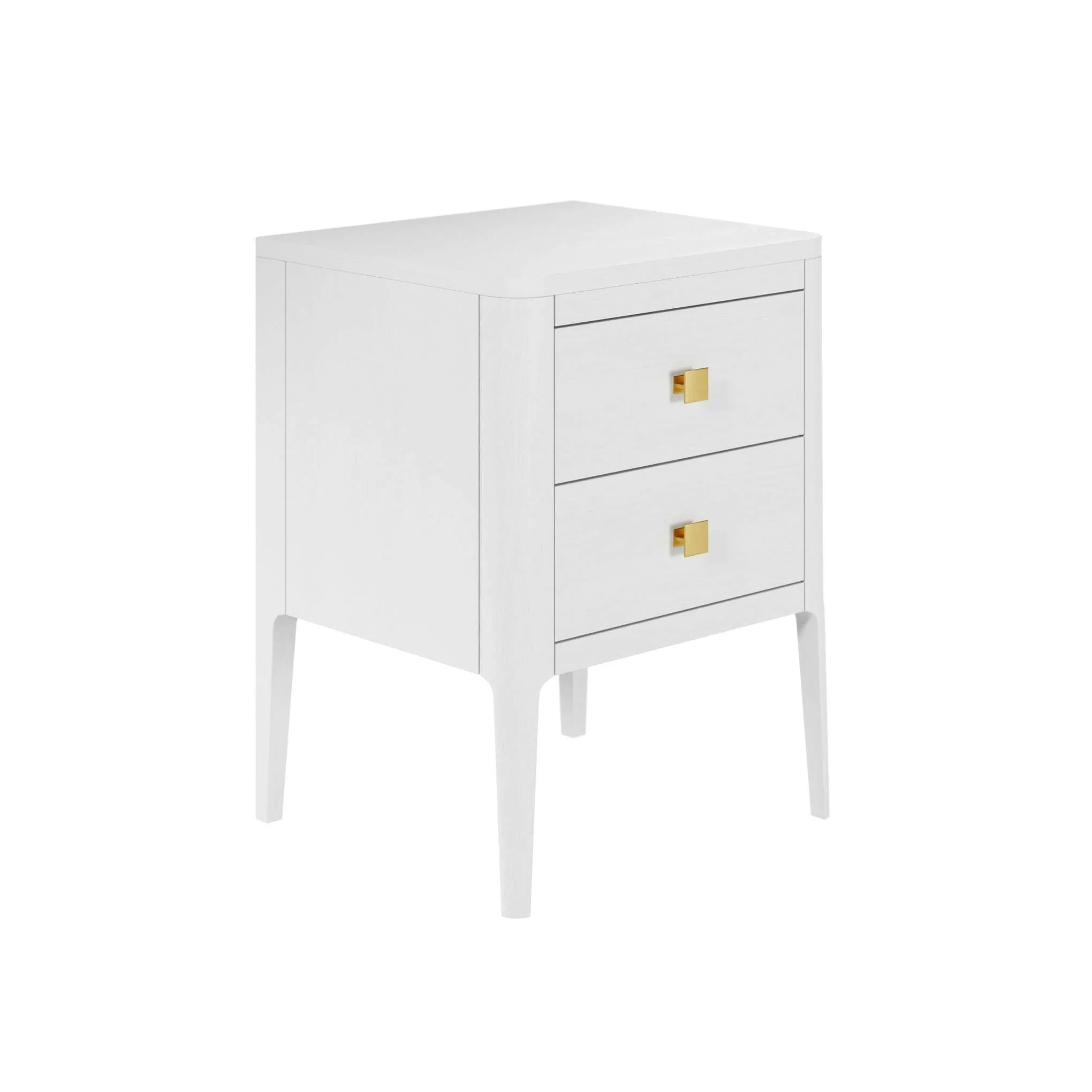 Abberley Bedside - White