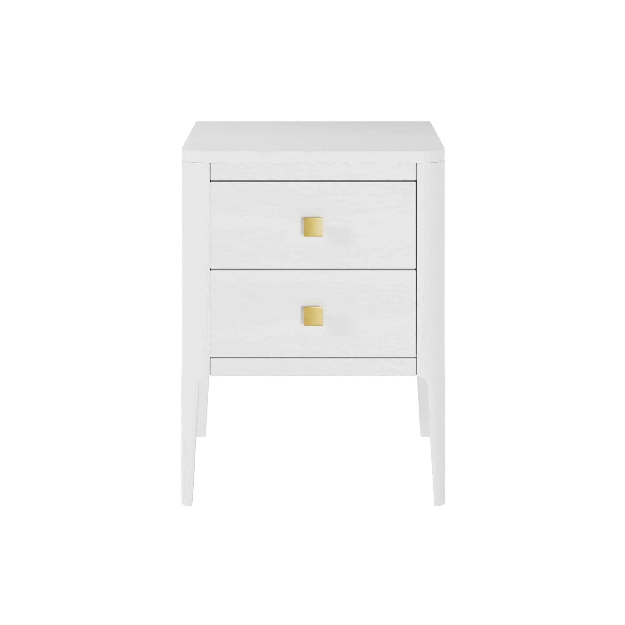 Abberley Bedside - White