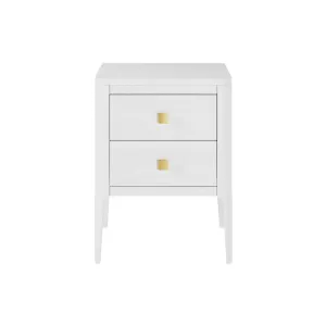 Abberley Bedside - White