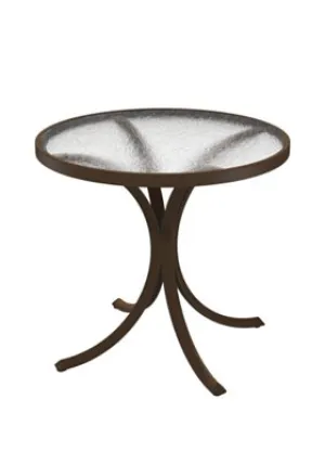 Acrylic 30" Round Dining Table by Tropitone