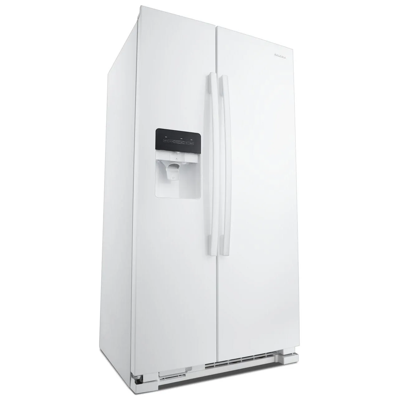 Amana 33in 21cu.ft. Side-by-Side Refrigerator with External Water & Ice Dispenser ASI2175GRW