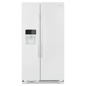 Amana 33in 21cu.ft. Side-by-Side Refrigerator with External Water & Ice Dispenser ASI2175GRW
