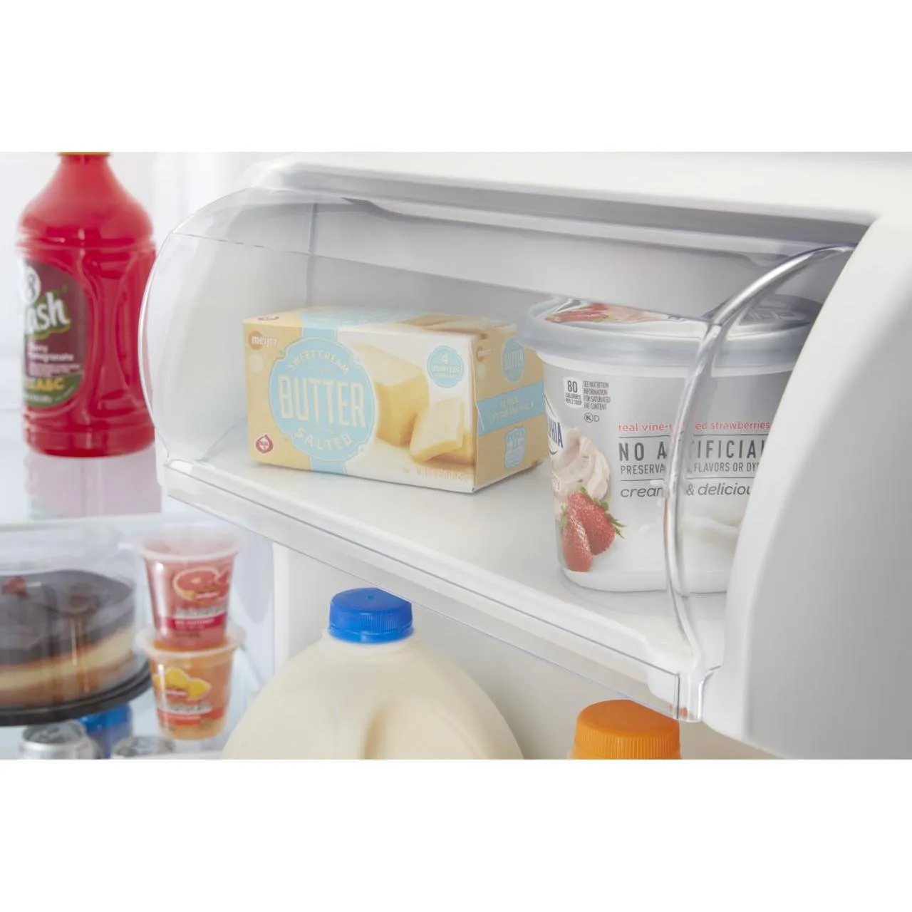 Amana 33in 21cu.ft. Side-by-Side Refrigerator with External Water & Ice Dispenser ASI2175GRW