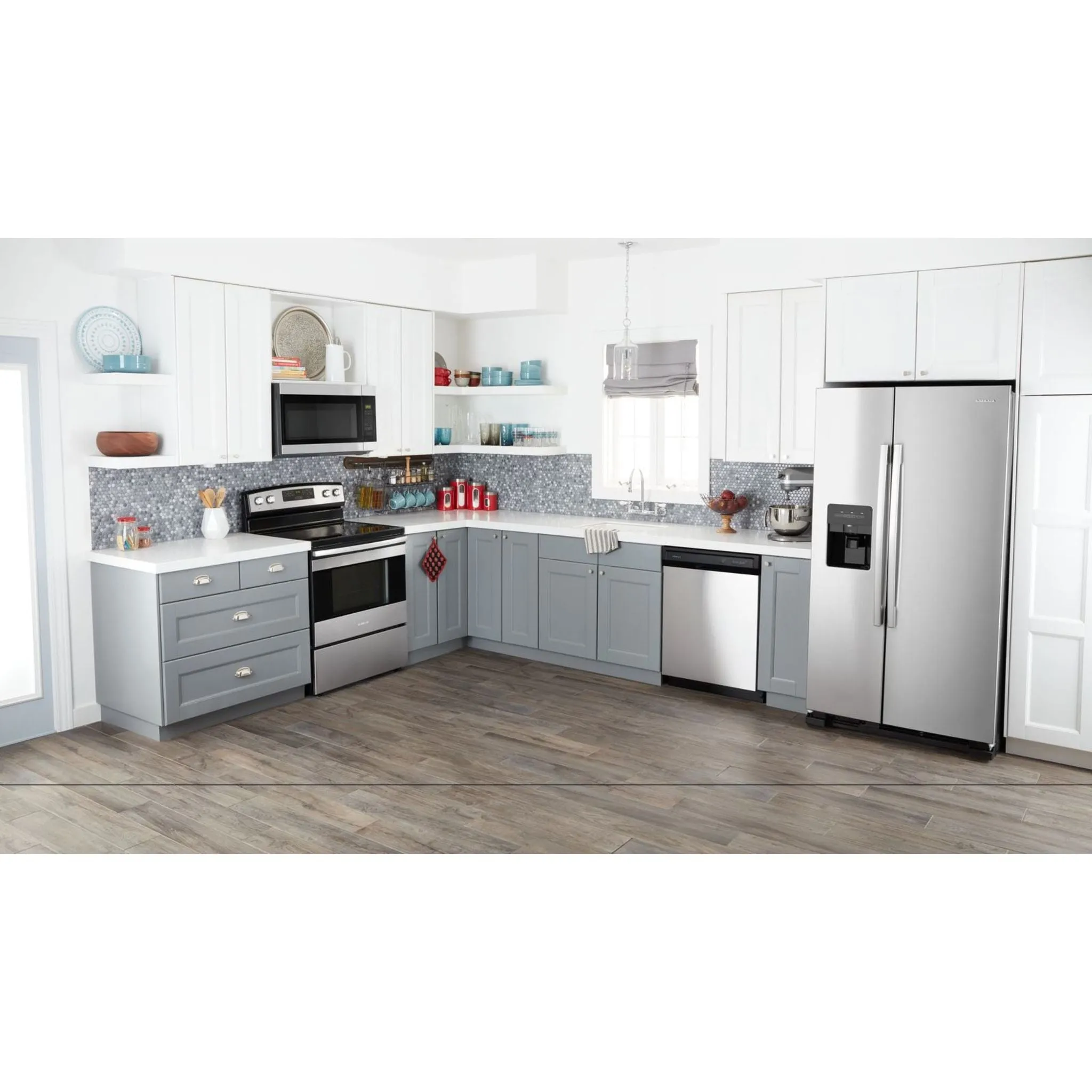 Amana 33" Side-by-Side Refrigerator with Dual Pad External Ice and Water Dispenser (ASI2175GRS)