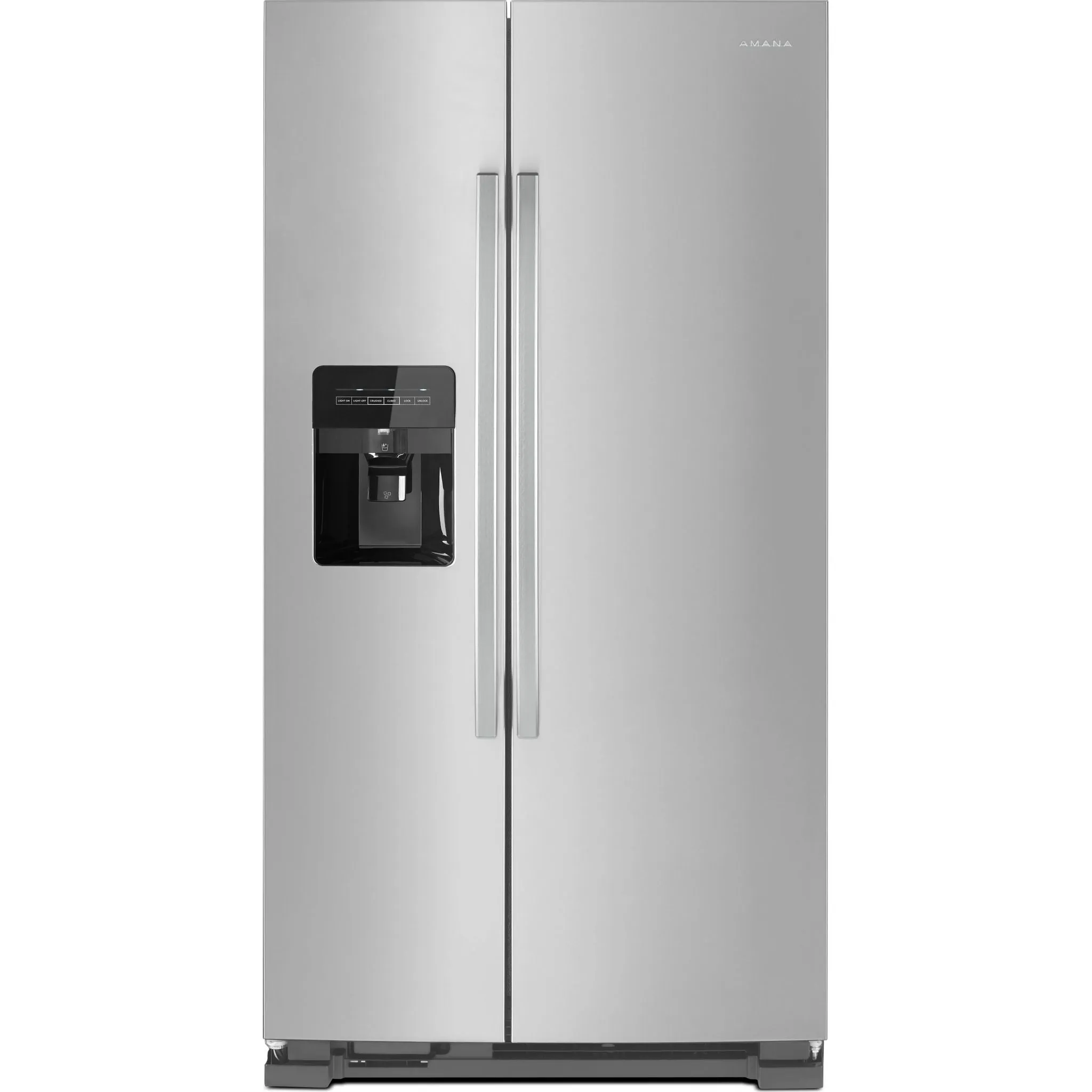 Amana 33" Side-by-Side Refrigerator with Dual Pad External Ice and Water Dispenser (ASI2175GRS)
