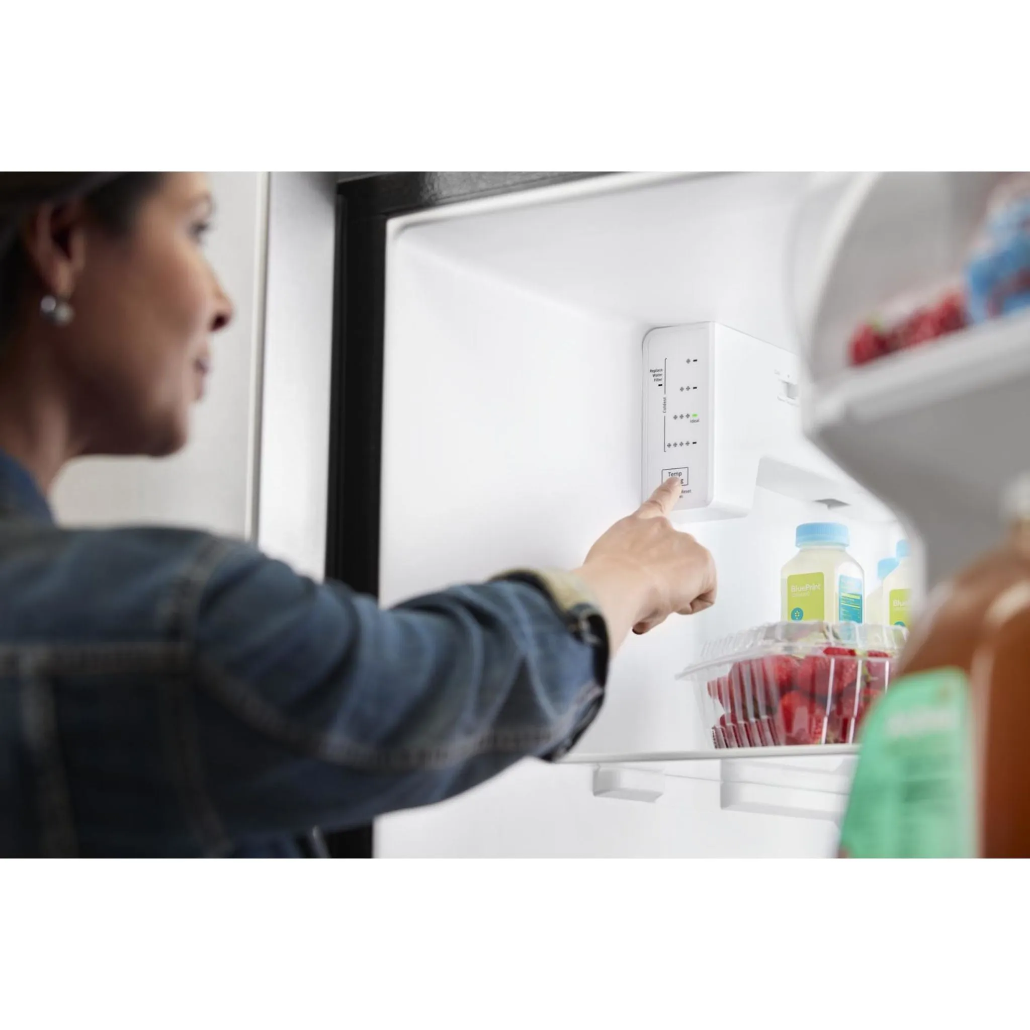 Amana 33" Side-by-Side Refrigerator with Dual Pad External Ice and Water Dispenser (ASI2175GRS)