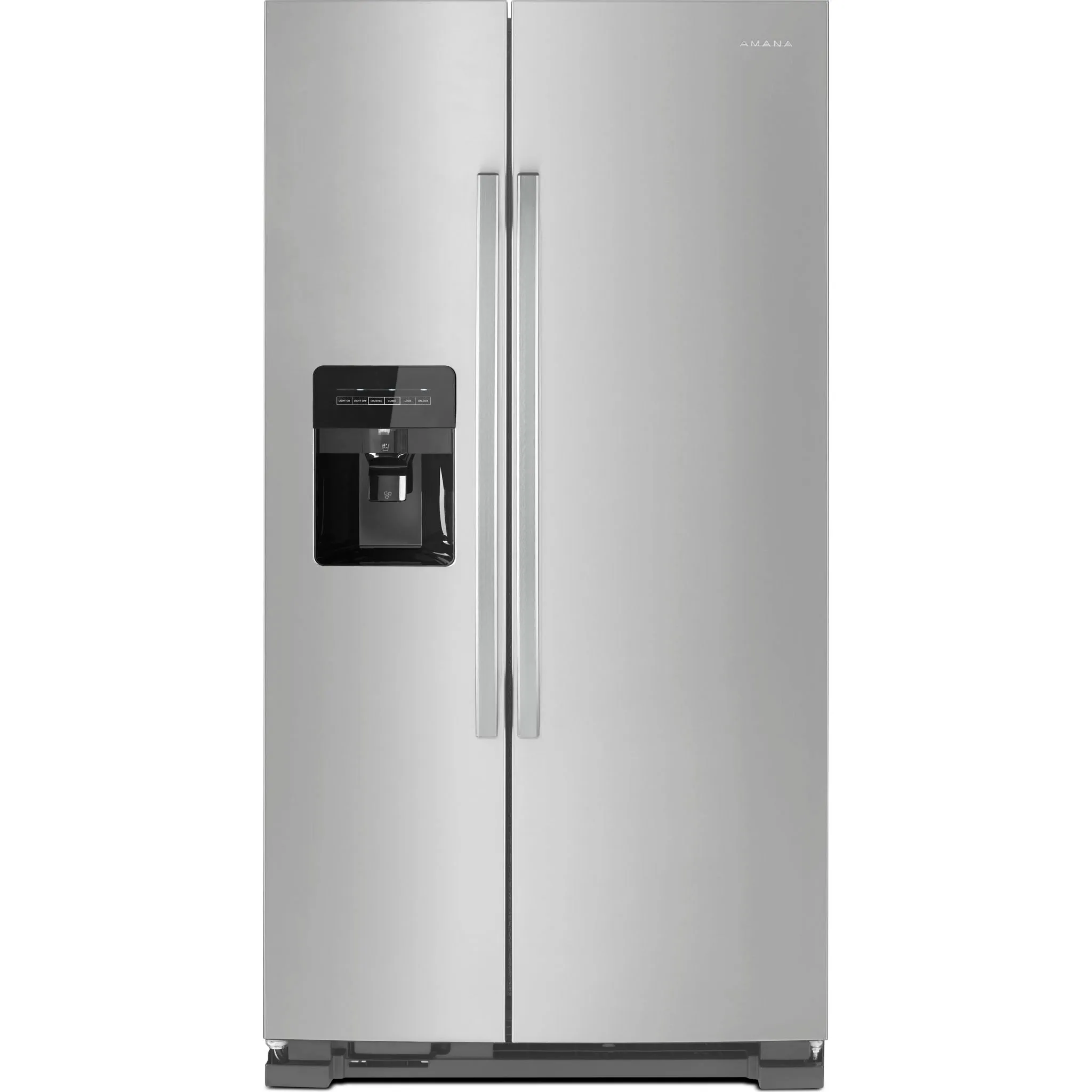 Amana 33" Side-by-Side Refrigerator with Dual Pad External Ice and Water Dispenser (ASI2175GRS)