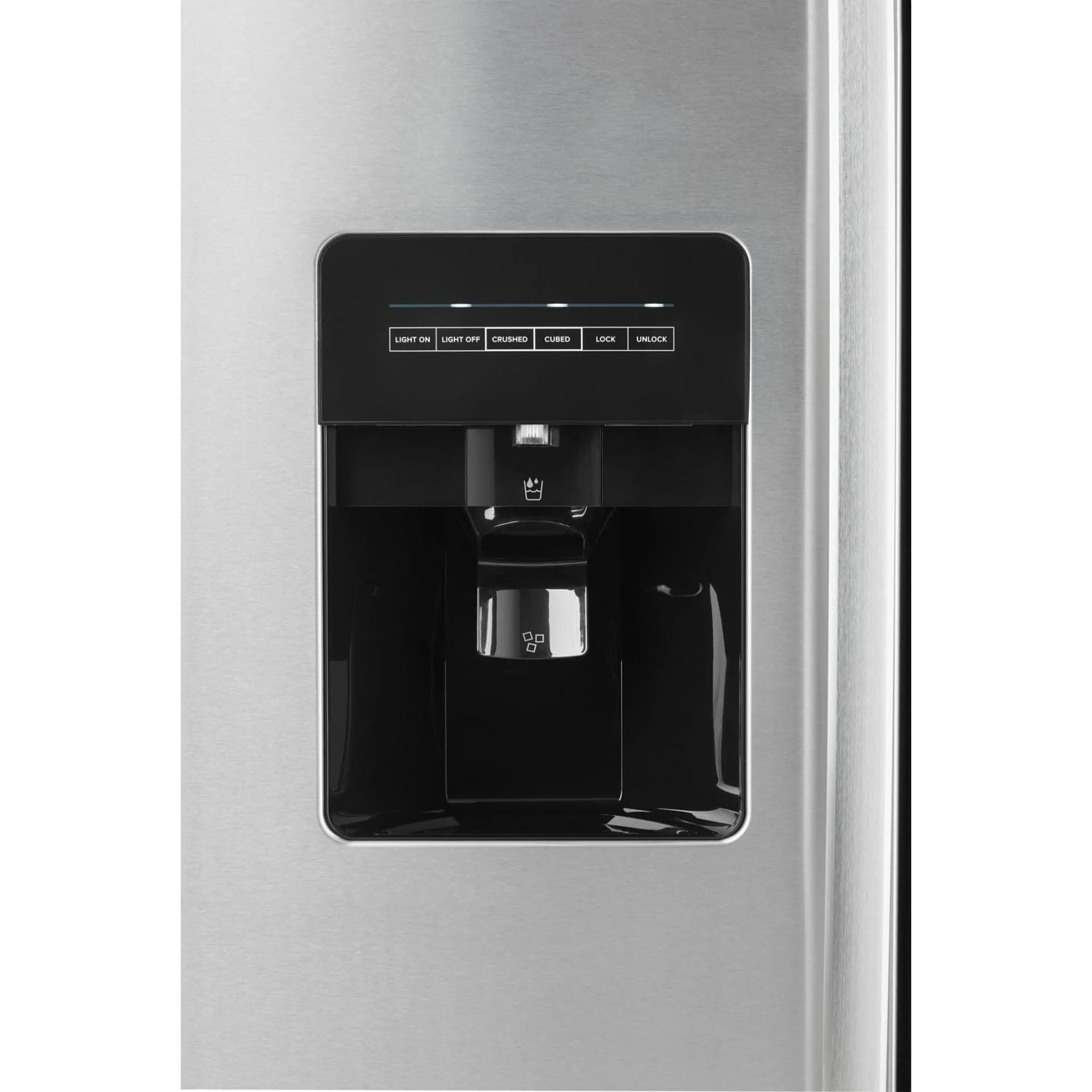 Amana 33" Side-by-Side Refrigerator with Dual Pad External Ice and Water Dispenser (ASI2175GRS)