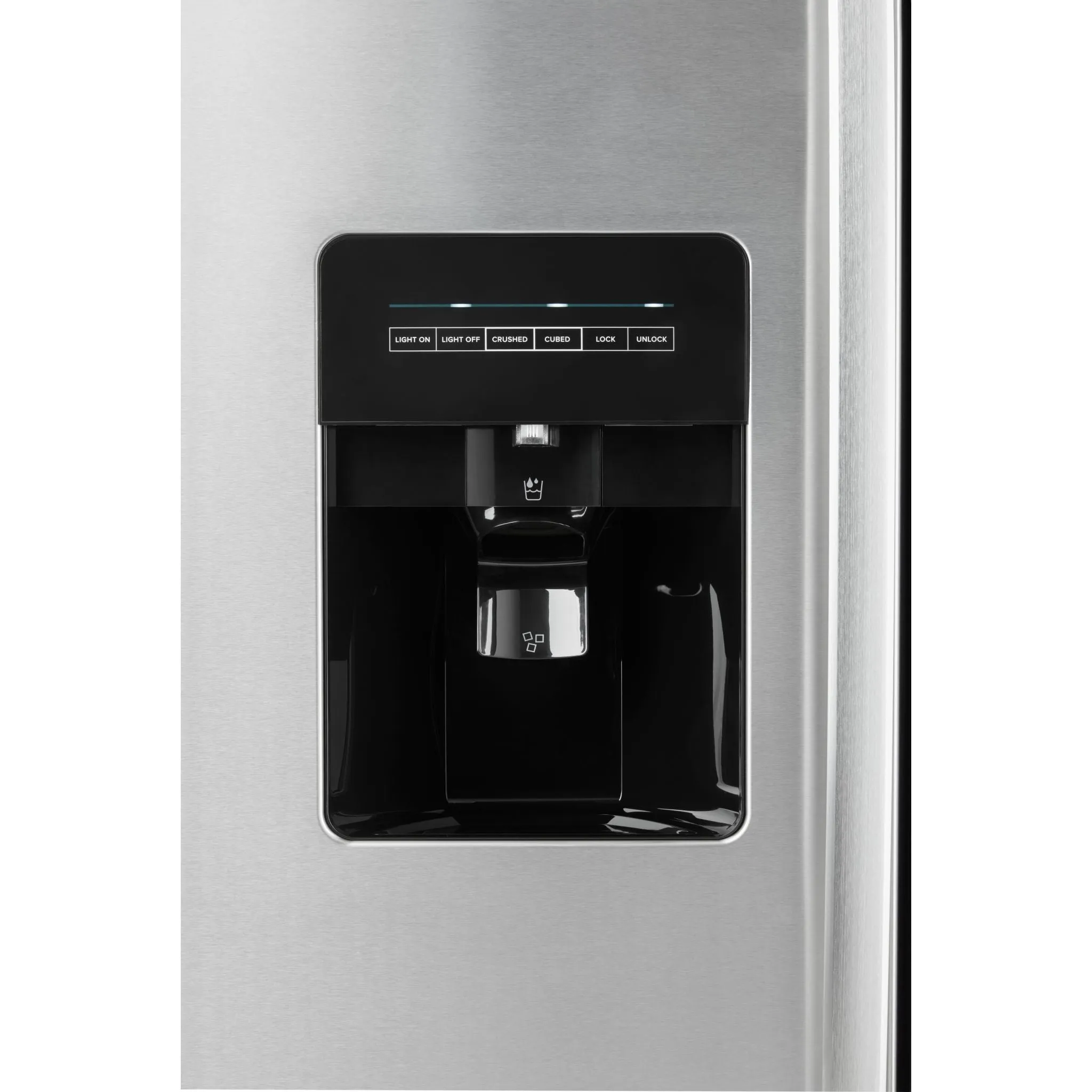 Amana 33" Side-by-Side Refrigerator with Dual Pad External Ice and Water Dispenser (ASI2175GRS)