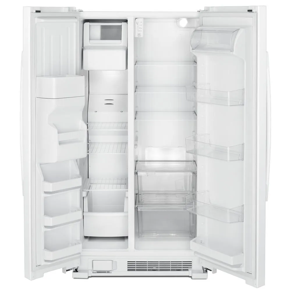 Amana ASI2175GRW 33-inch Side-by-Side Refrigerator with Dual Pad External Ice and Water Dispenser