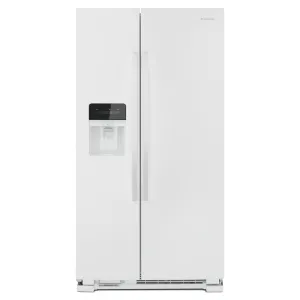 Amana ASI2175GRW 33-inch Side-by-Side Refrigerator with Dual Pad External Ice and Water Dispenser