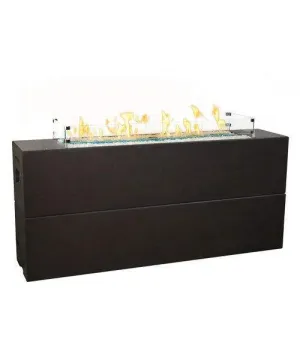 American Fyre Designs Milan Tall Linear Fire Table