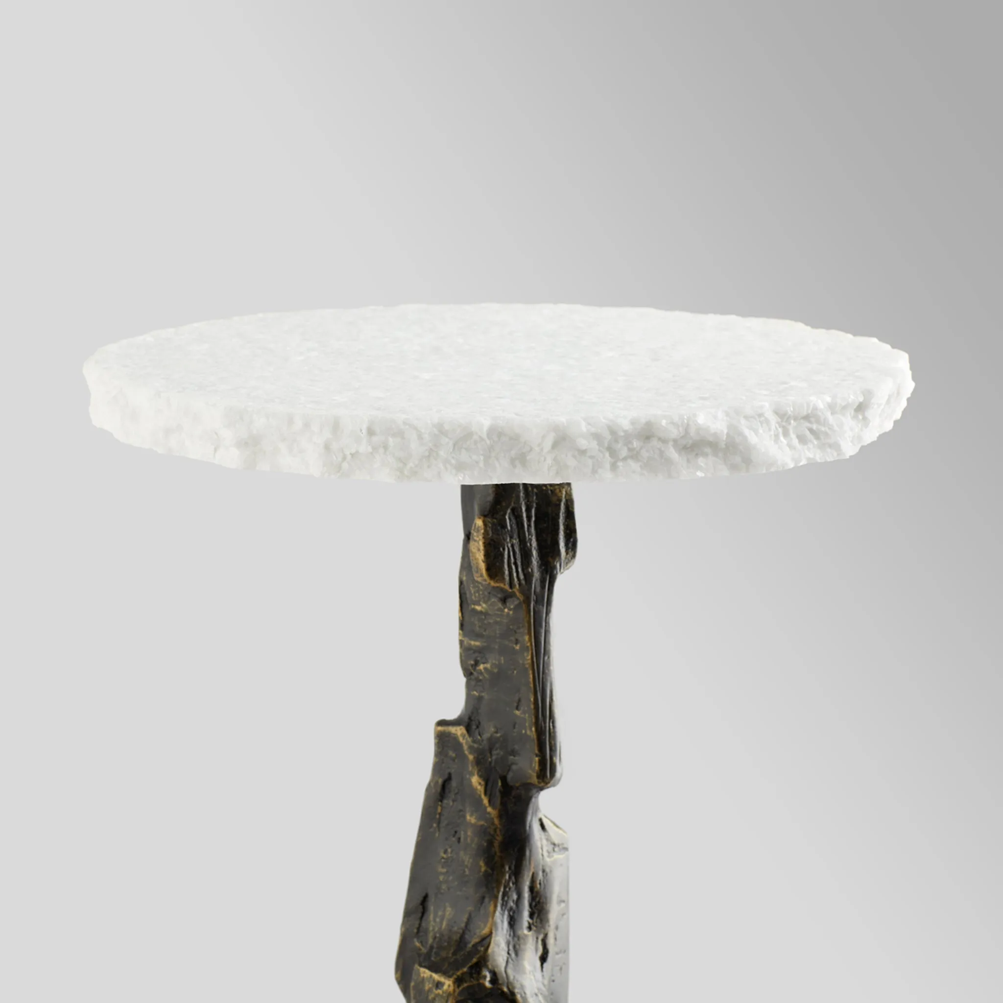 Amida Side Table|Brz |Wht by Cyan