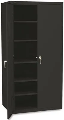 Assembled Storage Cabinet 36W X 24 1/4D X 71 3/4H Black