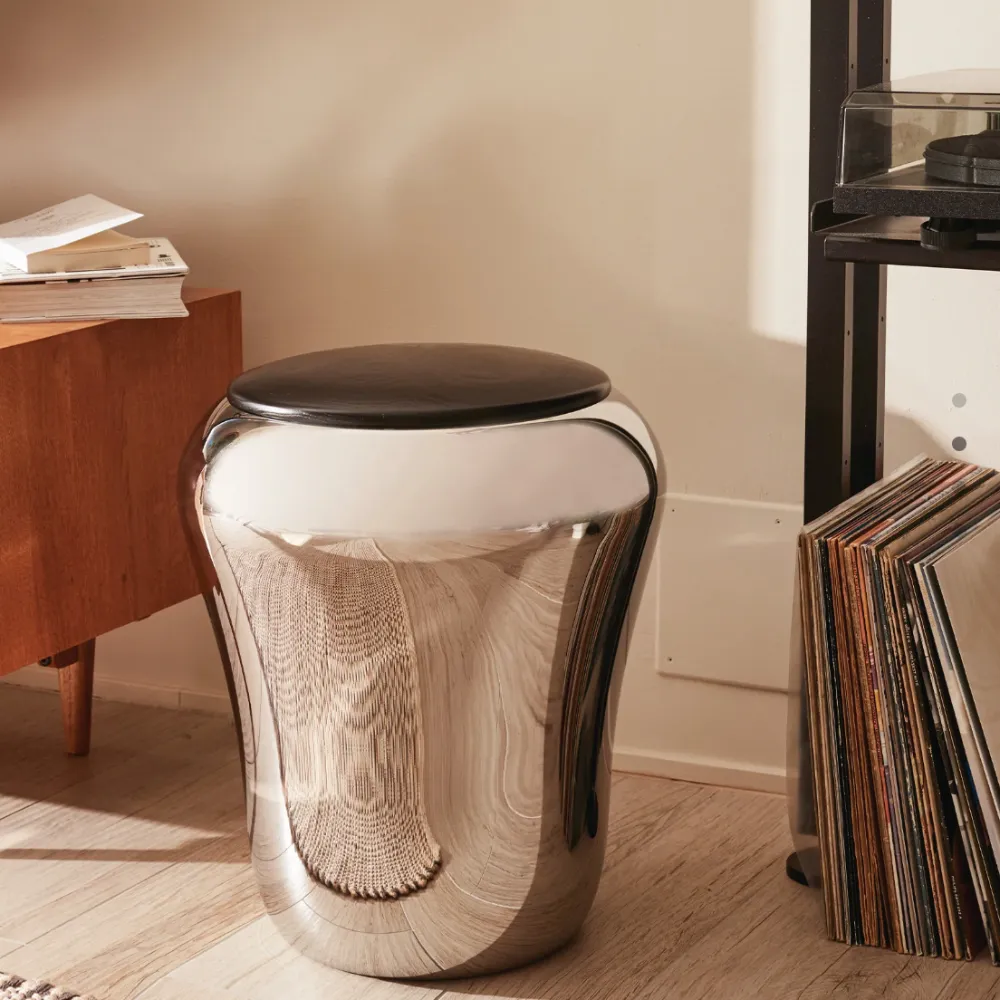 BABA STOOL AND LAUNDRY BASKET
