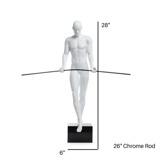 Balance Man White - Home Decor