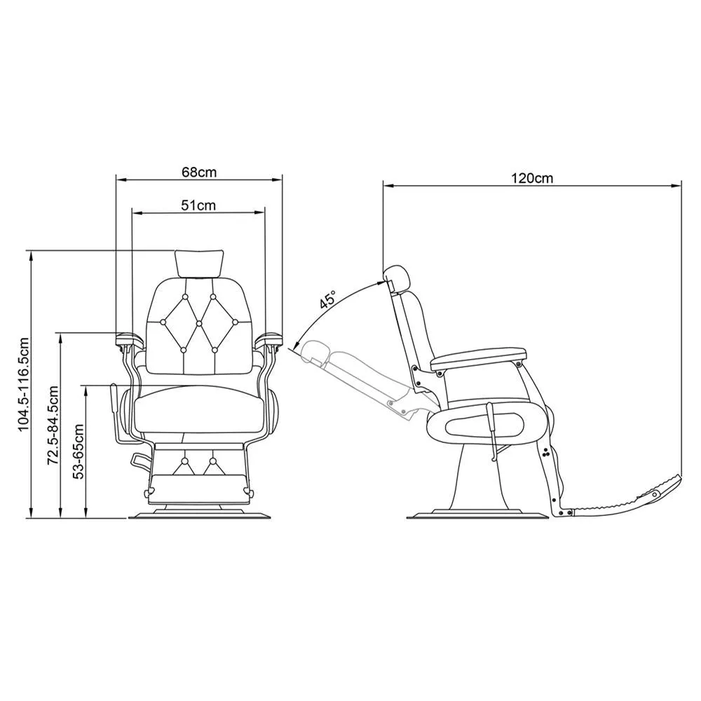 Barber Chair Titan x3