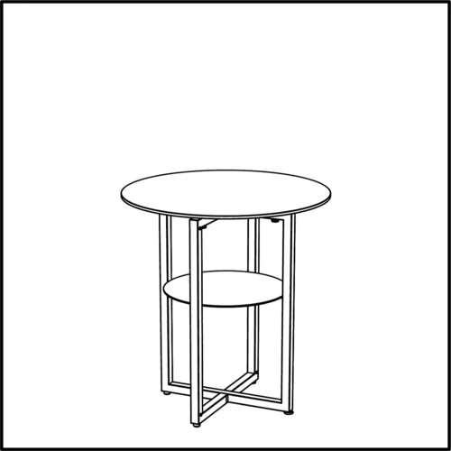 Bauscher Hepp VE-24025 Folding Table