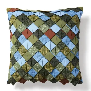 Bear Lake Roof Tile Throw Pillow