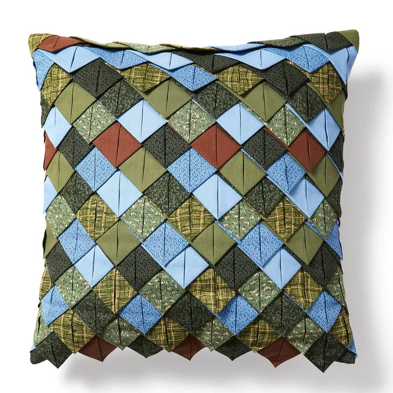 Bear Lake Roof Tile Throw Pillow