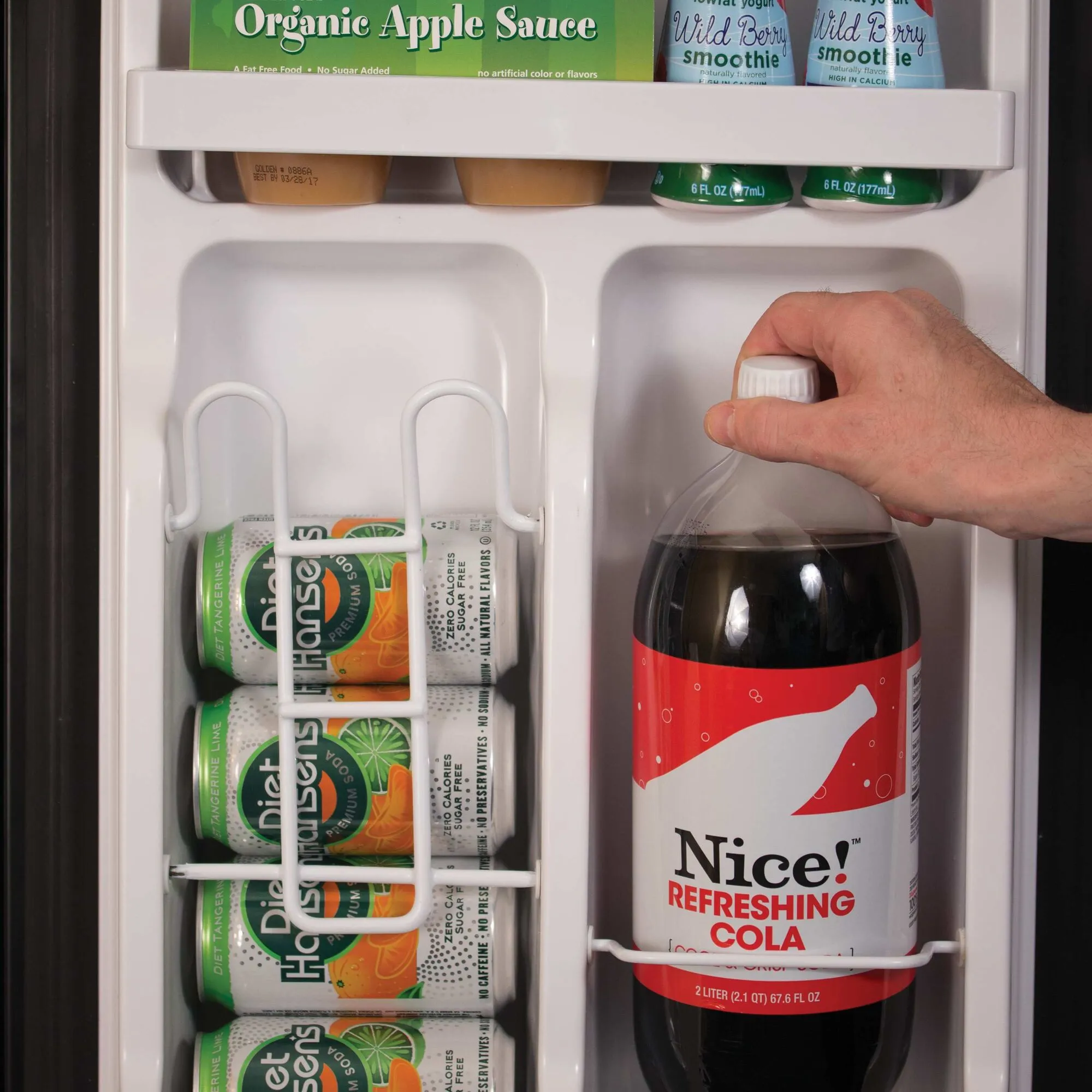 Black Compact Refrigerator Energy Star Single Door, 3.2 Cu. Ft.